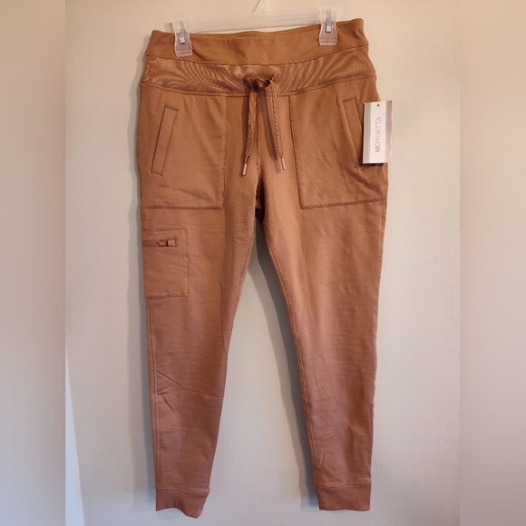 Mondetta Pants - Mondetta Performance + Luxury Jogger Pants Mocha Brown
